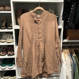 Free People Yoko Tunic CP Shades Coriander S